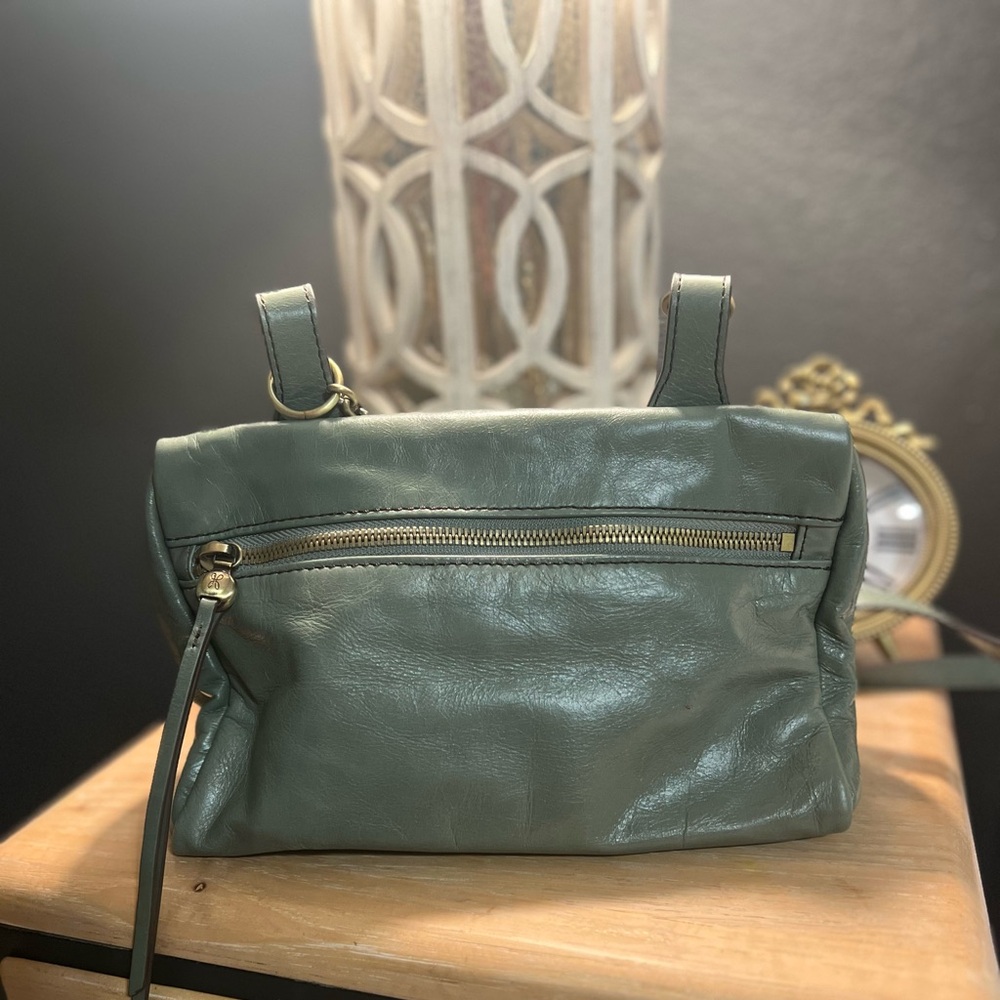 Hobo sage green crossbody purse